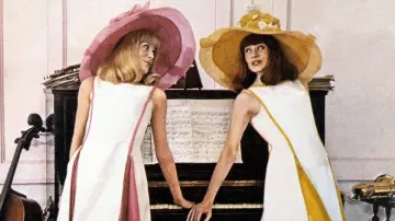 La réplica del vestido de los años 60 de Delphine Garnier (Catherine Deneuve) en Les demoiselles de Rochefort