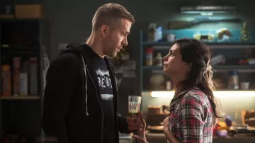 The song Dance Hall Days by Wang Chung in the background when Wade (Ryan Reynolds) speaks of starting in Deadpool