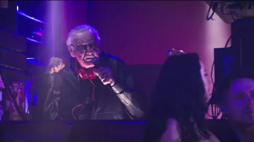 The song GDFR by Flo Rida played by Stan Lee in the club where Vanessa (Morena Baccarin) in Deadpool
