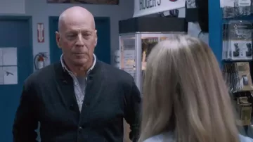 Bombardero de béisbol Ralph Lauren usado por Paul Kersey (Bruce Willis) como se ve en Death Wish