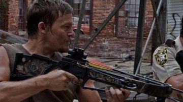 La ballesta de Daryl Dixon en Los muertos vivientes