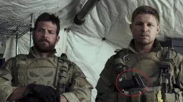 The weapon used on the set of American Sniper (authentic)
