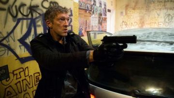 The saharan Asset (Vincent Cassel) in Jason Bourne