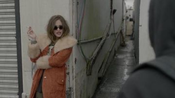 El abrigo vintage de Darlene en Mr Robot