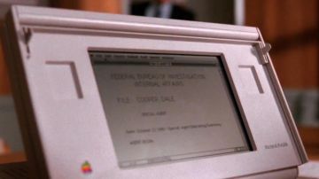 The portable Macintosh in Twin peaks