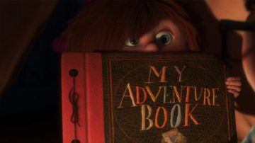 Le journal d'aventures de Carl et Ellie dans Là-Haut