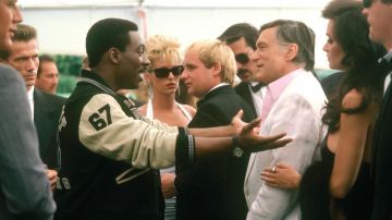 Le blouson de Baseball des Detroit Lions porté par Axel Foley (Eddie Murphy) dans le film Le Flic de Beverly Hills II