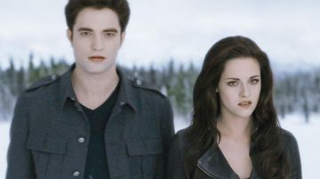 La mirada de Edward Cullen (Robert Pattinson) en Crepúsculo, Capítulo 5 - Apocalipsis, Parte 2