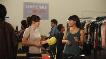 The handbag of Jessica Day in New Girl