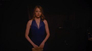 La robe bleue de Mia (Emma Stone) dans La La Land