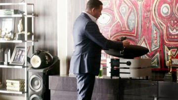 Oradores de Bowers & Vilkins en la oficina de Lucious Lyon en Empire