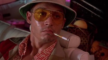 Sunglasses Ray-Ban Raoul Duke (Johnny Depp) in Las Vegas Parano