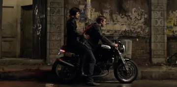 The bike of Sam Flynn (Garrett Hedlund) in Tron Legacy