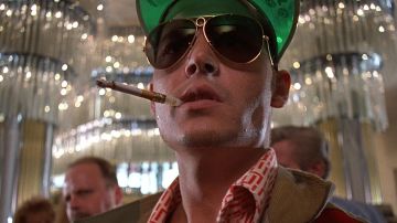 Las gafas de sol Ray-Ban 'shooter' usadas por Raoul Duke (Johnny Depp) en Las Vegas Parano