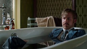 El fondo de pantalla de Levana de los años 70 en The Nice Guys