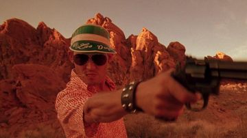 La gorra verde "Las Vegas" de Raoul Duke (Johnny Depp) en Las Vegas Parano