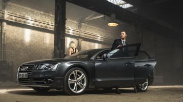 the Audi A8 W12 in The Transporter legacy