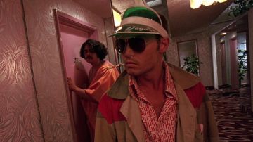 La visera verde "Las Vegas" de Raoul Duke (Johnny Depp) en Las Vegas Parano