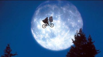 La bicicleta de Elliot en E.T The Alien