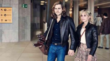 Le blouson en cuir de Björn Borg (Sverrir Gudnason) dans Borg vs. McEnroe