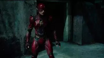 L'armure de Barry Allen / Flash (Ezra Miller) dans Justice League