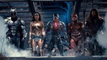 Le masque de Victor Stone / Cyborg (Ray Fisher) dans Justice League