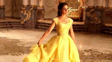El vestido de fiesta amarillo de Belle (Emma Watson) en La Bella y la Bestia