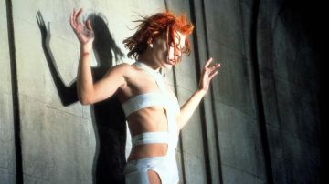 La combinación de vendaje de LeeLoo Dallas (Milla Jovovich) en El quinto elemento