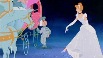 Le bandeau de Cendrillon dans le dessin animé Cendrillon