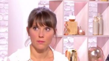 The statuette apple two-tone view in The daily on France 5