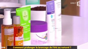 L'Eau de Jonzac Rehydrate Scrub Douceur visto en La quotidien del 04/09/2017 en Francia 5