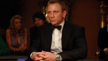 The Omega watch Seamaster Planet Ocean James Bond (Daniel Craig) in Casino Royale