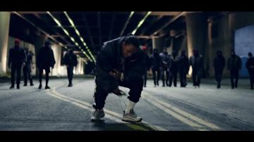 The nike air max 97 in the clip Loyalty of Kendrick Lamar