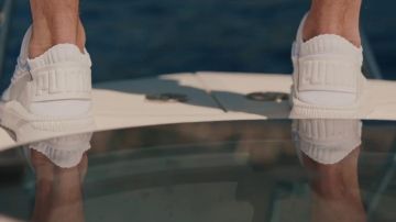 The PUMA TSUGI SHINSEI WHITE of Jonah Blue, William Monkey in Mama