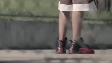 Sneakers Nike Air Jordan 12 in the clip Wings of Macklemore & Ryan Lewis