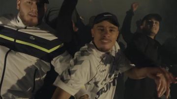 La gorra negra de Nike de Mister V en su clip de Gville