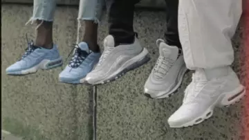 The Nike Air Max Plus, in the clip Shutdown of Skepta