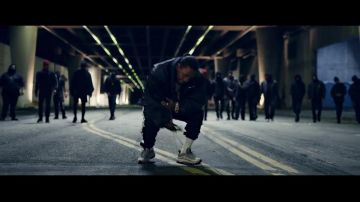 The nike air max 97 in the clip Loyalty of Kendrick Lamar