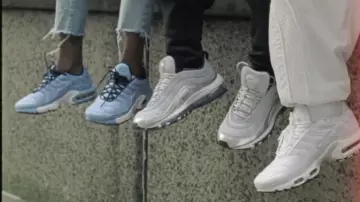 The Nike Air Max 97 in the clip Shutdown of Skepta