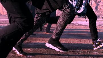 Sneakers Balenciaga Trainer Speed in the clip Not Today BTS