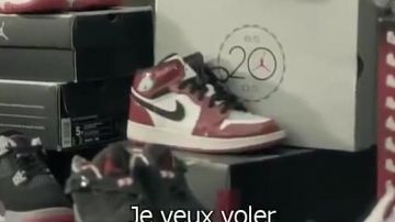 Sneakers Nike Air Jordan 1 OG in the clip Wing$ Macklemore & Ryan Lewis