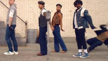 The Converse all star in the movie clip Downtown of Macklemore