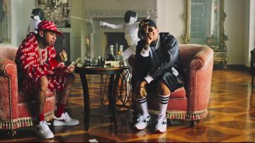 The Nike Air Max 90 in the clip Ayo Chris Brown x Tyga