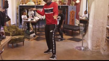 El Puma en el video musical Afro Trap Pt. 9 de MHD