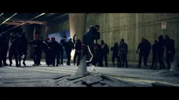 The nike air max 97 in the clip Loyalty of Kendrick Lamar