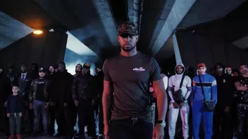 Le t-shirt Ellesse de Rohff dans son clip Saturne