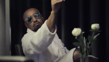 Les lunettes de soleil Dior de Alonzo dans son clip Mauvais