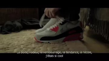 Sneakers Nike Air max 90 infrared of Macklemore (child) in his clip Wing$