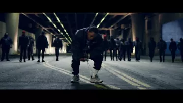 The nike air max 97 in the clip Loyalty of Kendrick Lamar