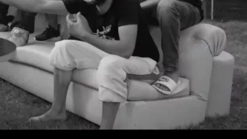 The BENASSI in the clip The cow Sadek